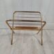 Porte revues vintage en laiton