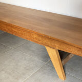 Vintage coffee table from the 60s in oak