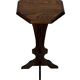 Vintage Plant Stand Side Table Oak Design minimalist