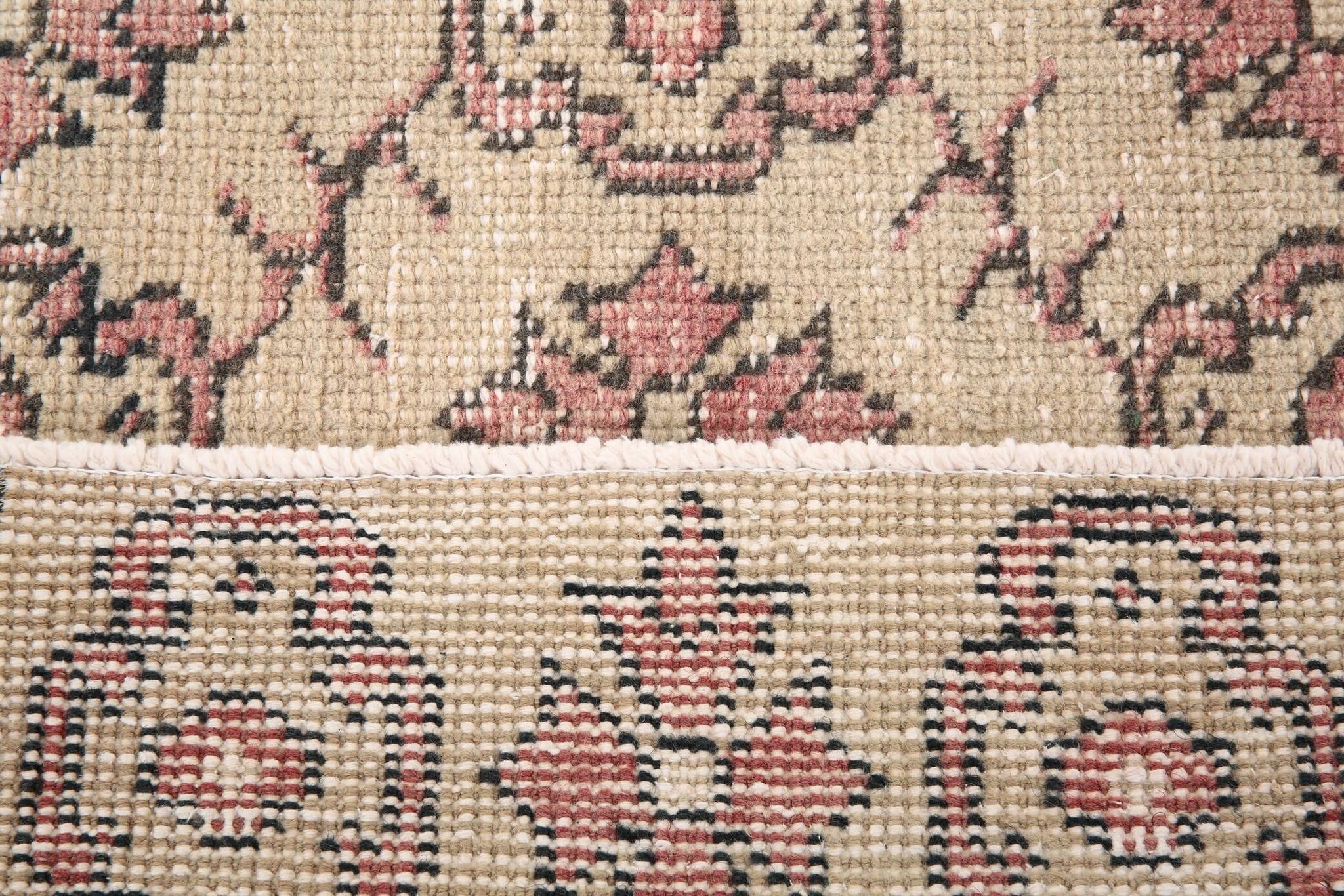 4x7 Rug For Living Room Soft Pastel Vintage Rug, 117x213Cm SK 3456