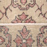 Tapis de salon 4x7, couleur pastel doux, style vintage, 117x213 cm, SK 3456