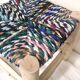 Recycled fabrics stool