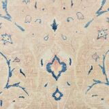 Tapis Vintage Off-White et Rose Poudré, Style Classique, 292x399 Cm