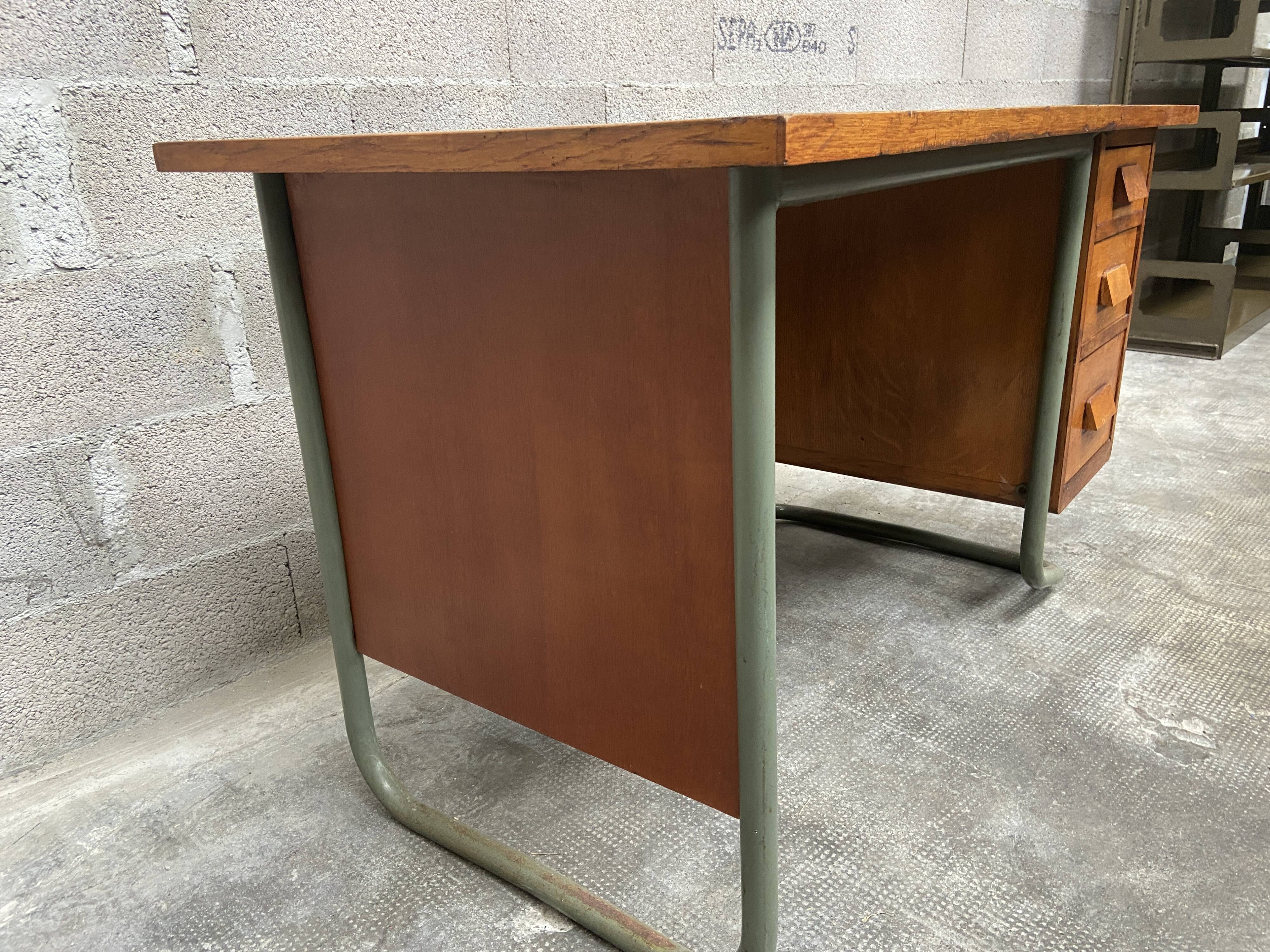 Bureau administratif vintage Mullca Delagrave 1950
