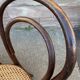 4 curved wood chairs Fischel Nr 14