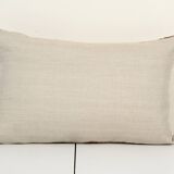 Green silk ikat velvet pillow