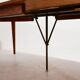 Table à manger extensible en palissandre modèle 55 par Gunni Omann pour Omann Jun, restaurée