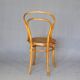 Lot de 4 chaises Kohn bistrot n°30 de 1910, assise bois