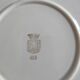 Large flat round flat Gien