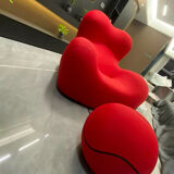 Armchair & Ottoman "UP5" - Iconic Design by Gaetano Pesce - Con Edition