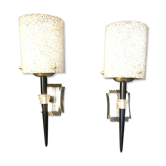 Pair of sconces