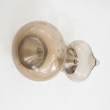 Set of two Dijkstra glass ceiling or wall lights “Drop” The Netherlands, 1960's