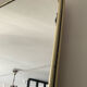 Freeform mirror 80x40cm from the 60s-70s