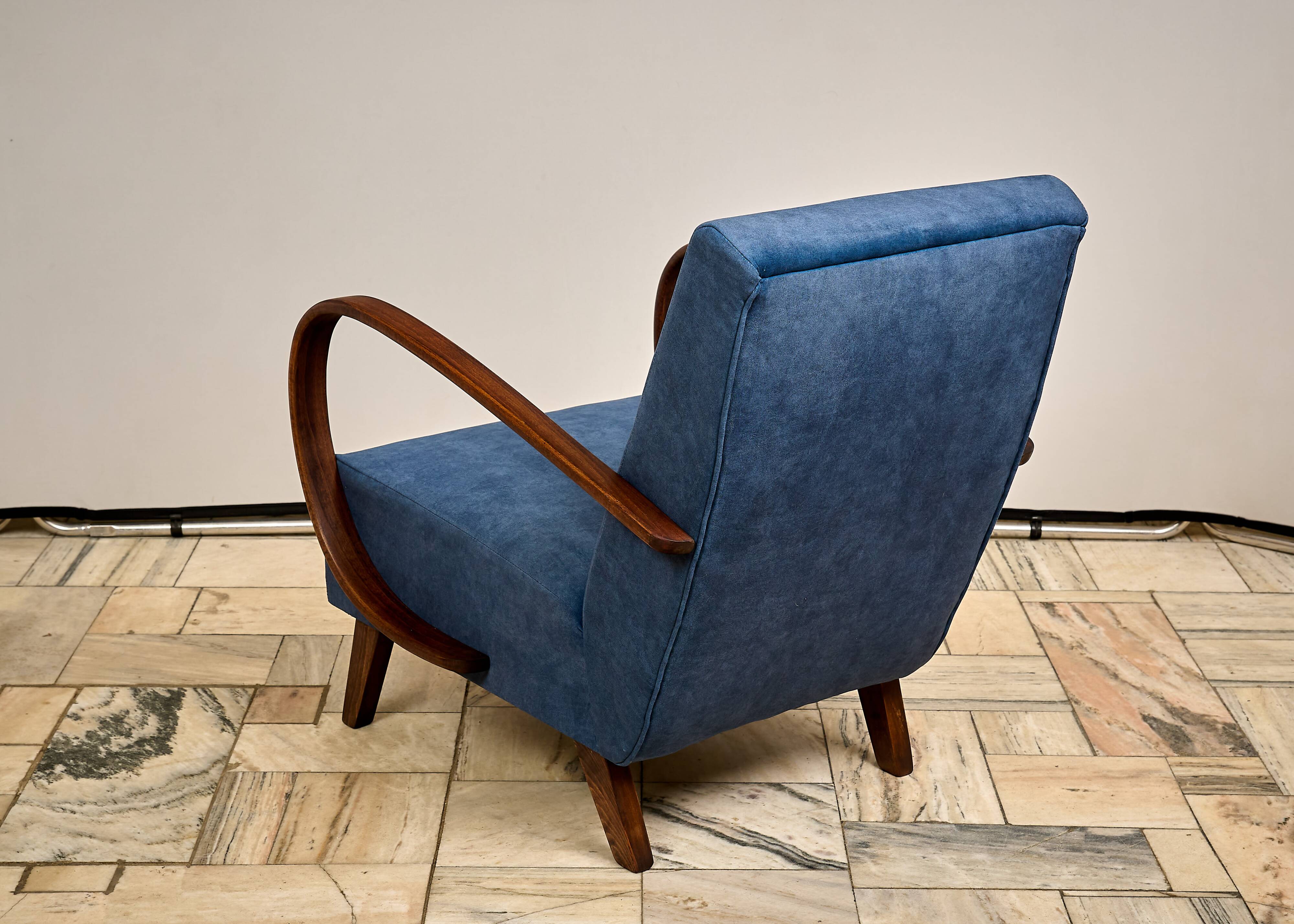 Jindrich Halabala armchair, Czechoslovakia 1940s