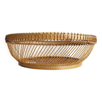 Rattan fruit basket