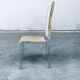 Italian Hollywood Regency Style Modernist Dining Chairs, 1970s, Set of 6