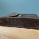Old Kodak Brownie Six 16 folding bellows camera with leather case