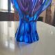 Electric blue Murano vase