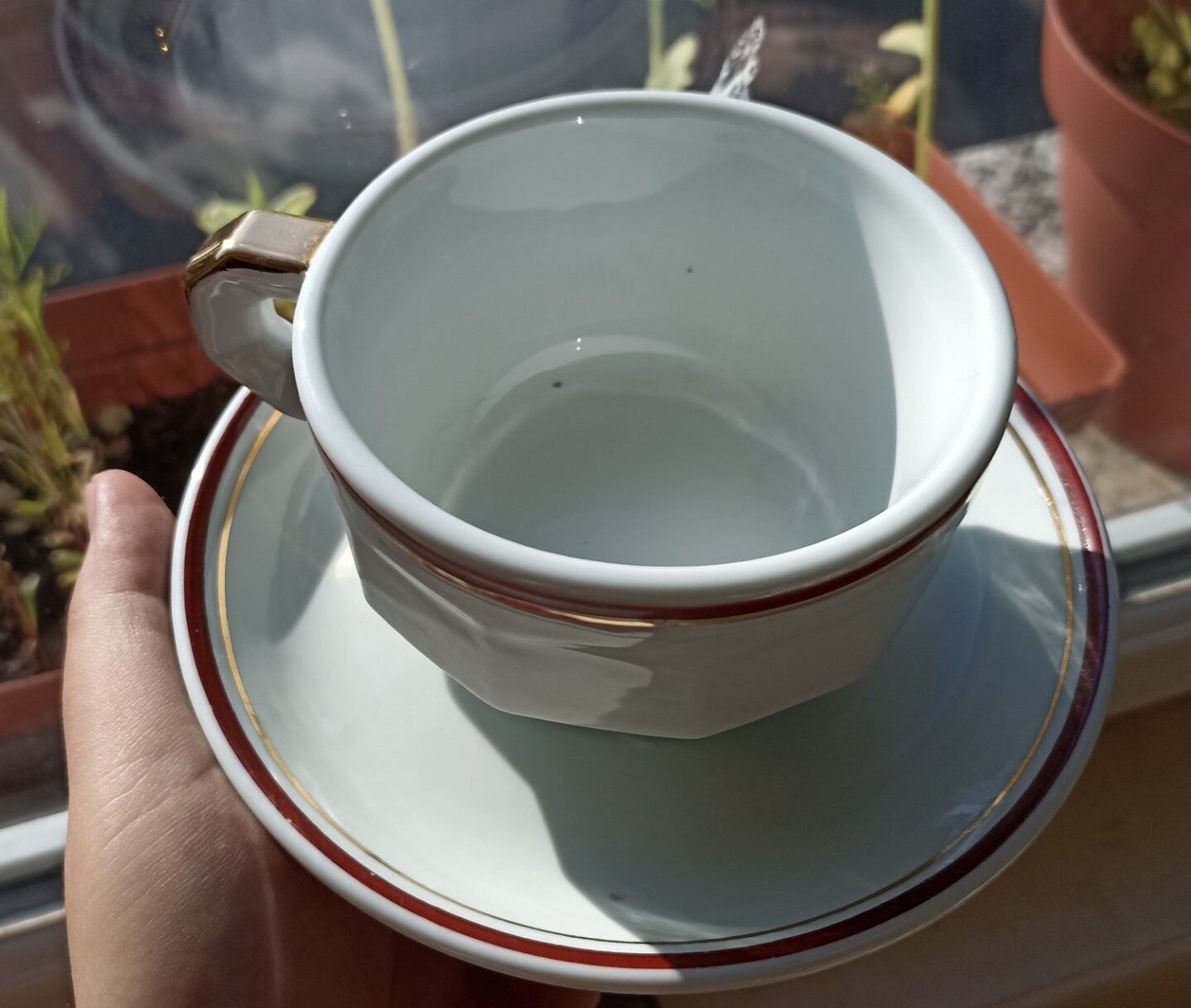La Seynie porcelain chocolate cup