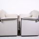 pair of armchairs Laurianetta by Afra and Tobia Scarpa for B&B Italia