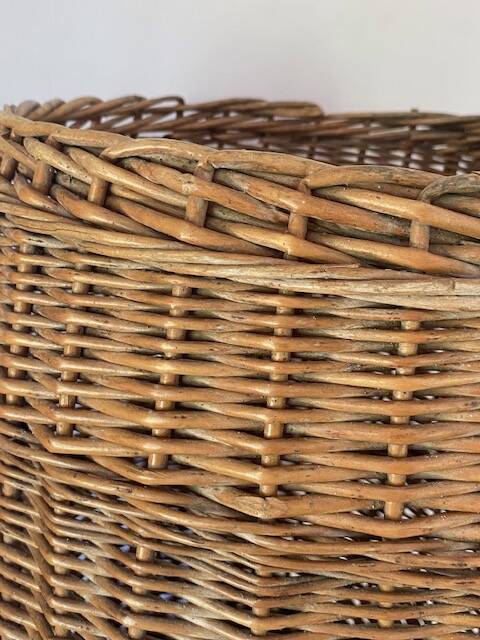 XXL high Provençal wicker basket
