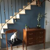 Vintage 1950's chest of drawers in golden oak