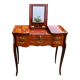 Coiffeuse marqueterie de palissandre style Louis XV