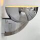 Vintage Perzel 347 bm wall lamp, chrome-plated bronze, France 1950