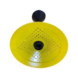 Suspension vintage vert-jaune