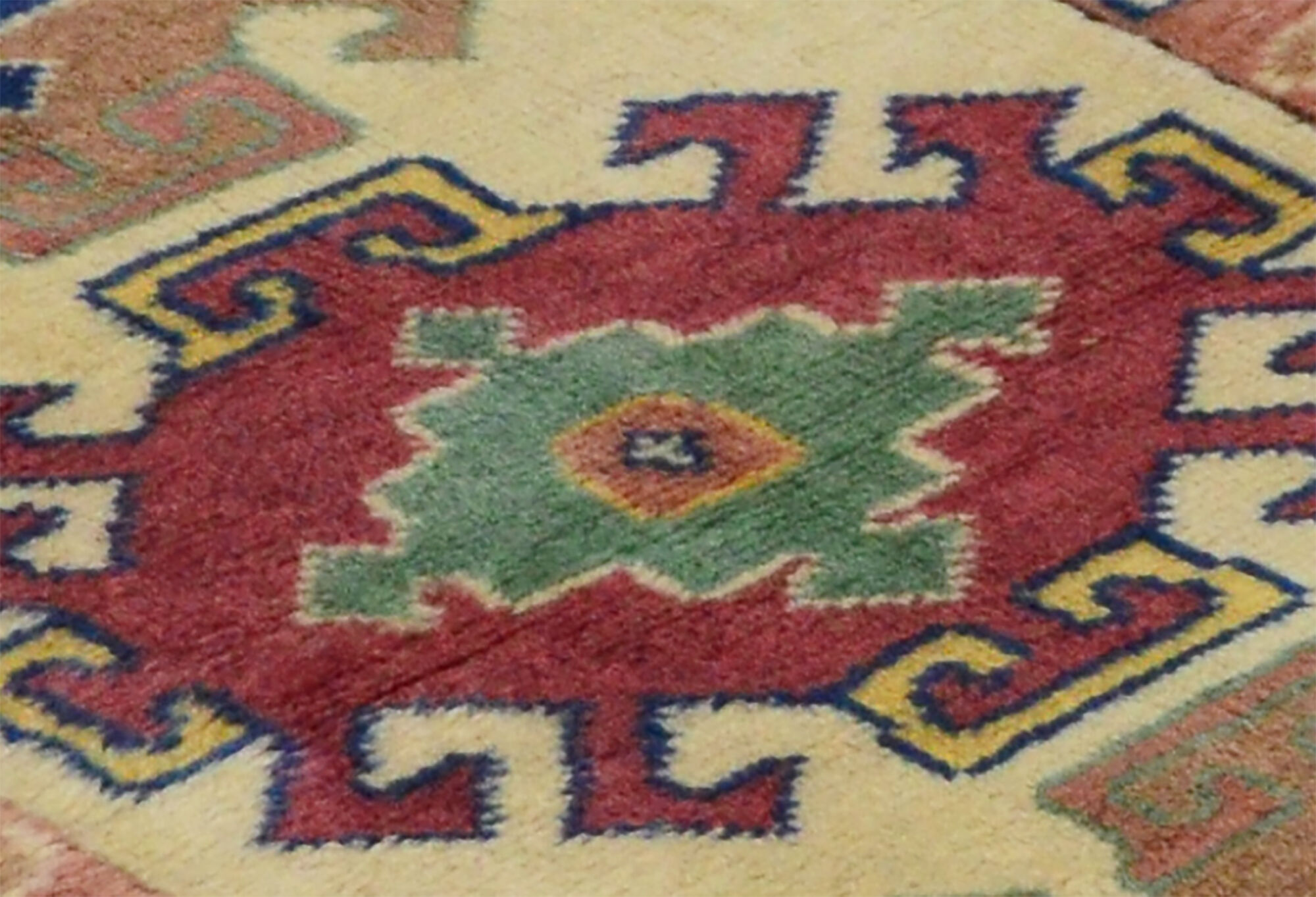 Anatolian handmade vintage rug 130 cm x 78 cm