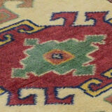 Anatolian handmade vintage rug 130 cm x 78 cm