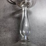 Superbe ancienne lampe de brodeuse en verre souffle reelectrifie