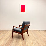 Teak armchair or easy chair by Ole Wanscher for France & Son, Mid Century Modern Danish Design, 1950er