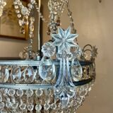 Louis XVI basket chandelier