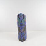 Postmodern vase by Steuler design, 80s ceramic vase