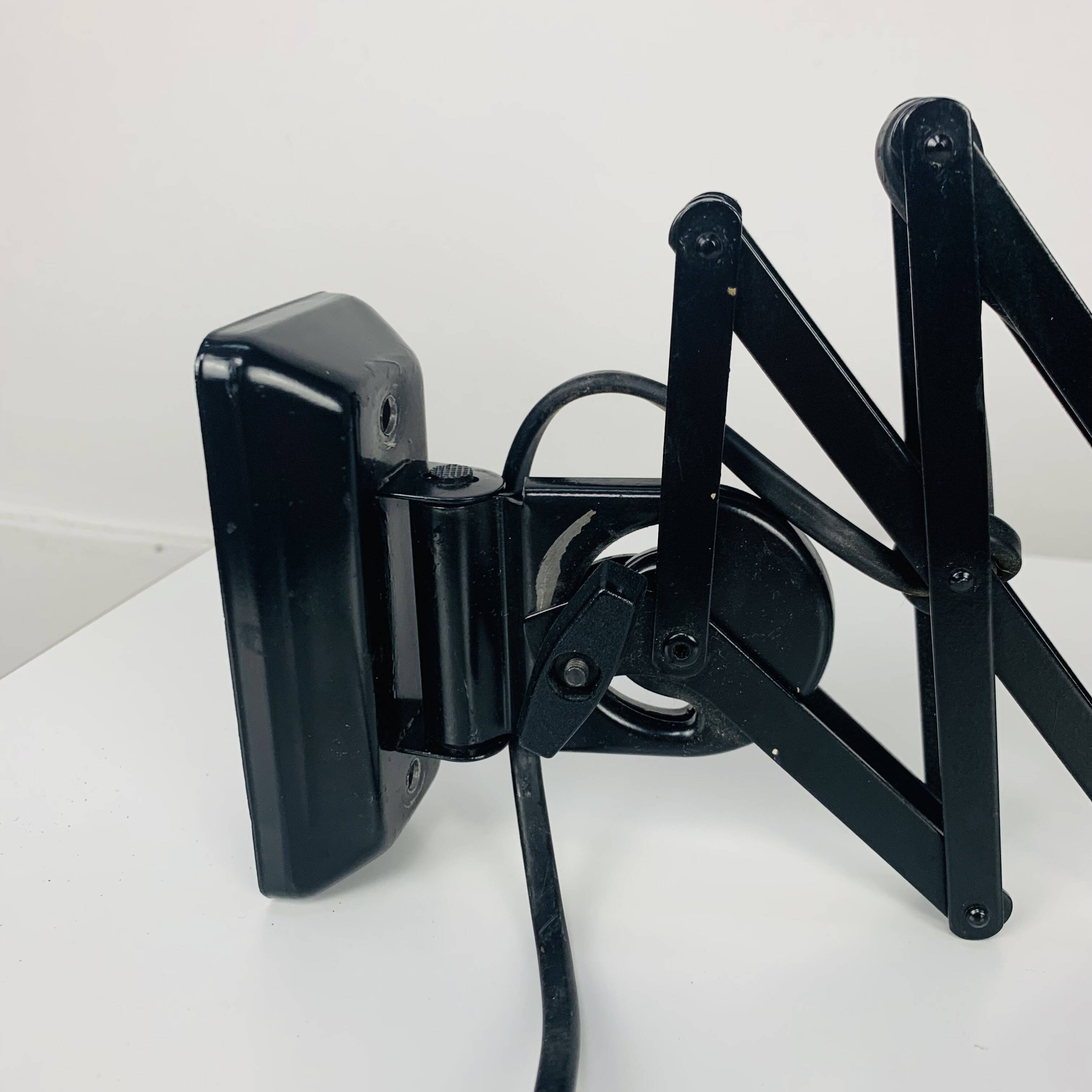 Fase metal accordion wall light, 70s