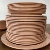 Longwy pink service