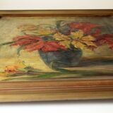 oil on canvas, with wooden frame, painted by M.v.Bibra in the 1930s