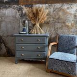 Old renovated chest of drawers
