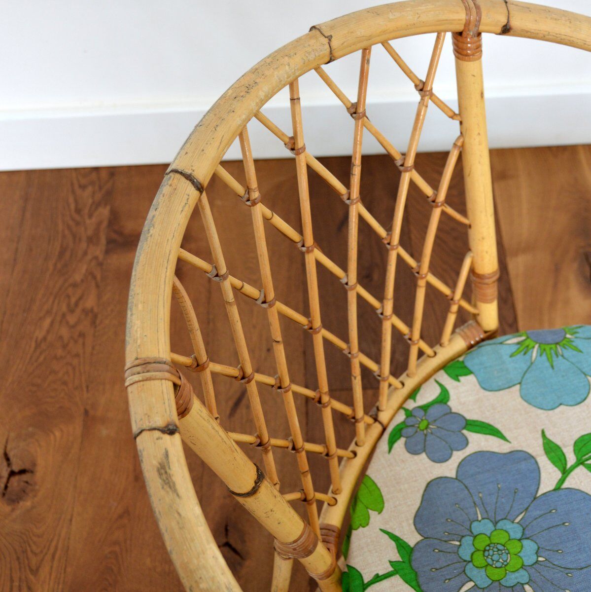 Vintage rattan lounge set 1970