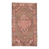 Vintage Turkish handmade rug 153x258 cm