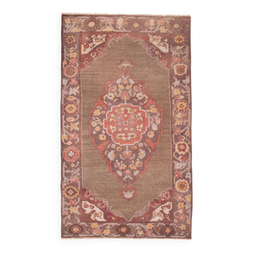 Vintage Turkish handmade rug 153x258 cm