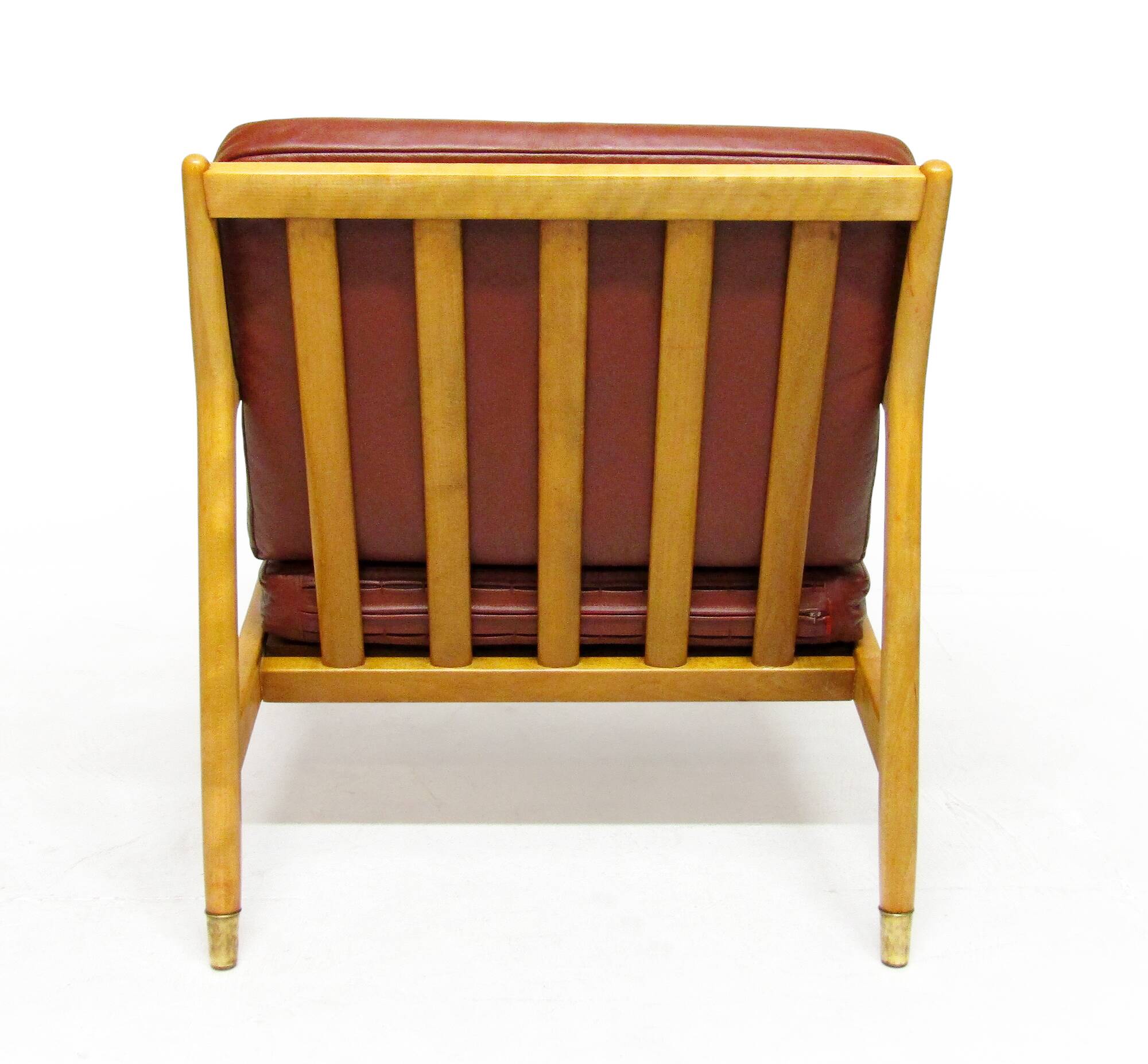 1950s Danish "USA 143" Lounge Chair by Folke Ohlsson for P Jeppesens