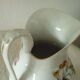 Broc pichet a eau en porcelaine col de cygne