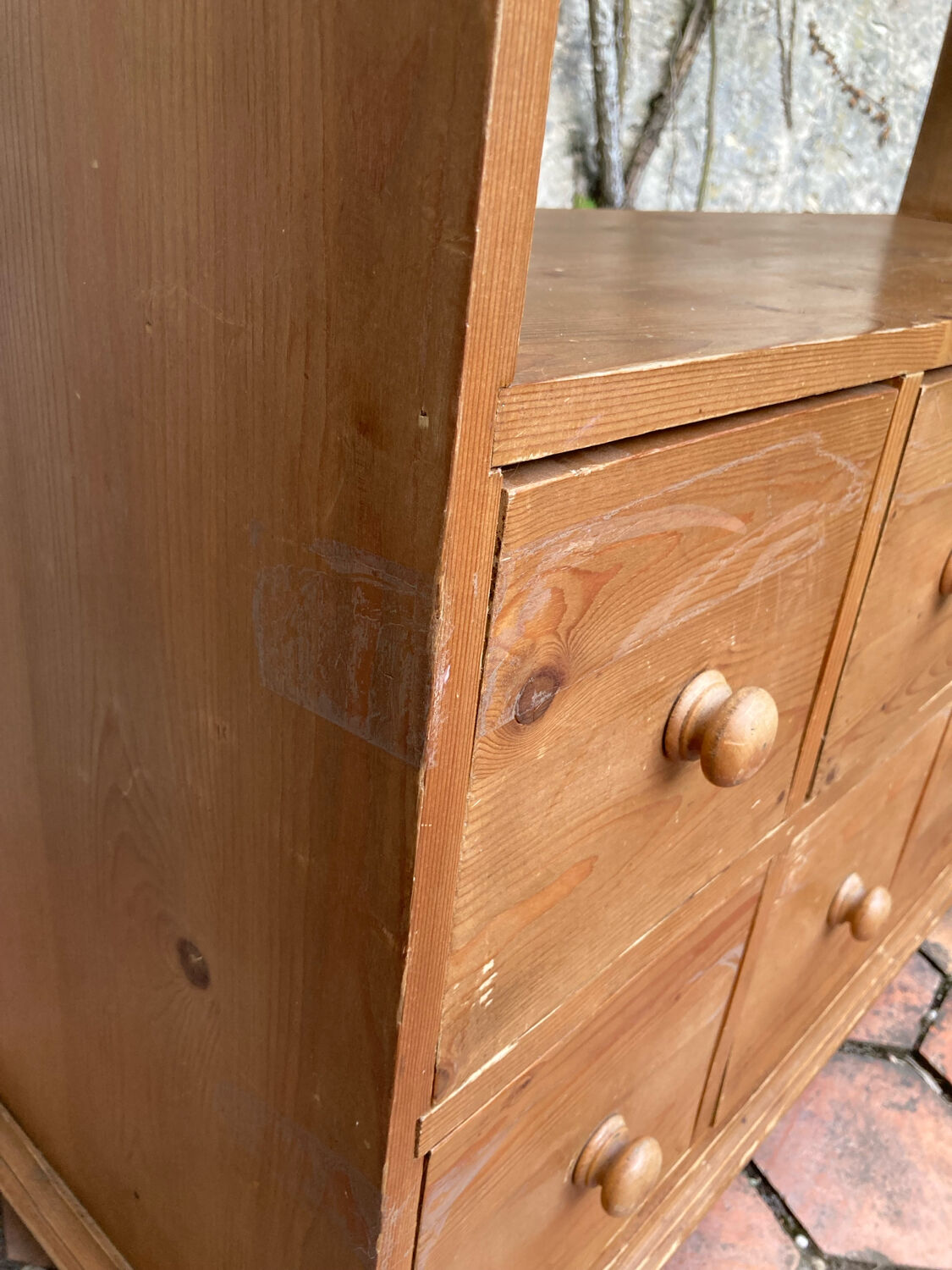 Antique storage furniture
