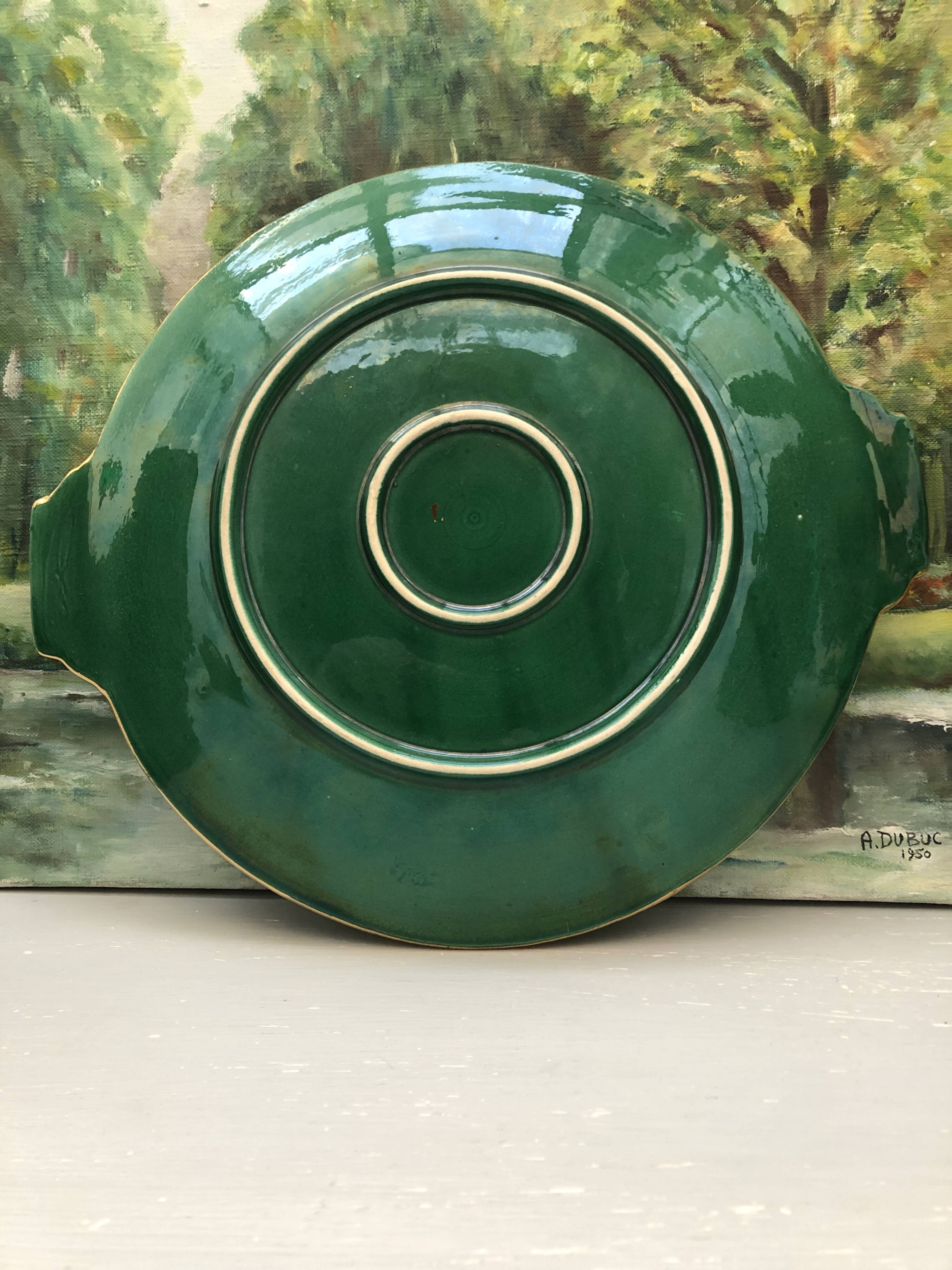 Dish from the 50s/60s vintage green