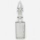 E8S carved glass carafe in Biedermeier style