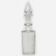 E8S carved glass carafe in Biedermeier style