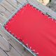 Metal and canvas camp bed