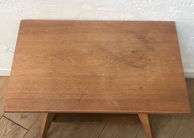 Vintage wooden coffee table